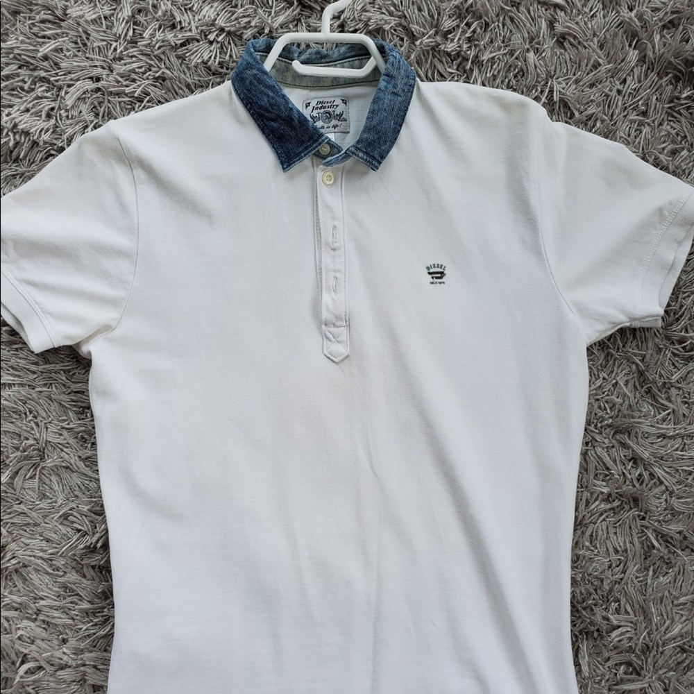 Diesel Polo white